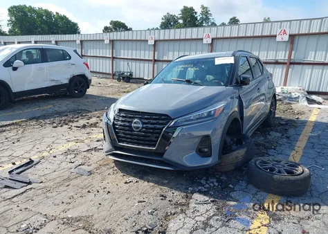 2023 Nissan Kicks Sr Xtronic Cvt from USA, damaged, VIN 3N1CP5DV7PL485586